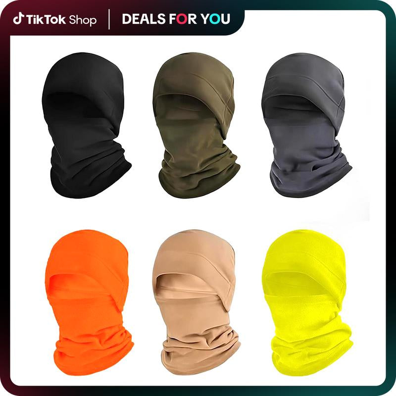 Fitted Windproof Hat and Breathable Windproof Face Mask, Polar Fleece Balaclava Hood for Cycling and Skiing - Stay Warm, Protected, and Comfortable for Outdoor Adventures and Party Events