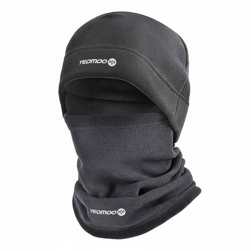 Fitted Windproof Hat and Breathable Windproof Face Mask, Polar Fleece Balaclava Hood for Cycling and Skiing - Stay Warm, Protected, and Comfortable for Outdoor Adventures and Party Events